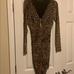 Women’s Leopard print dress size large